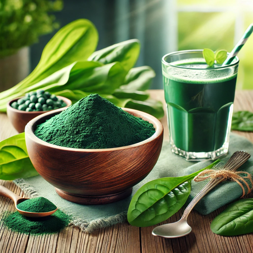 Spirulinos nauda